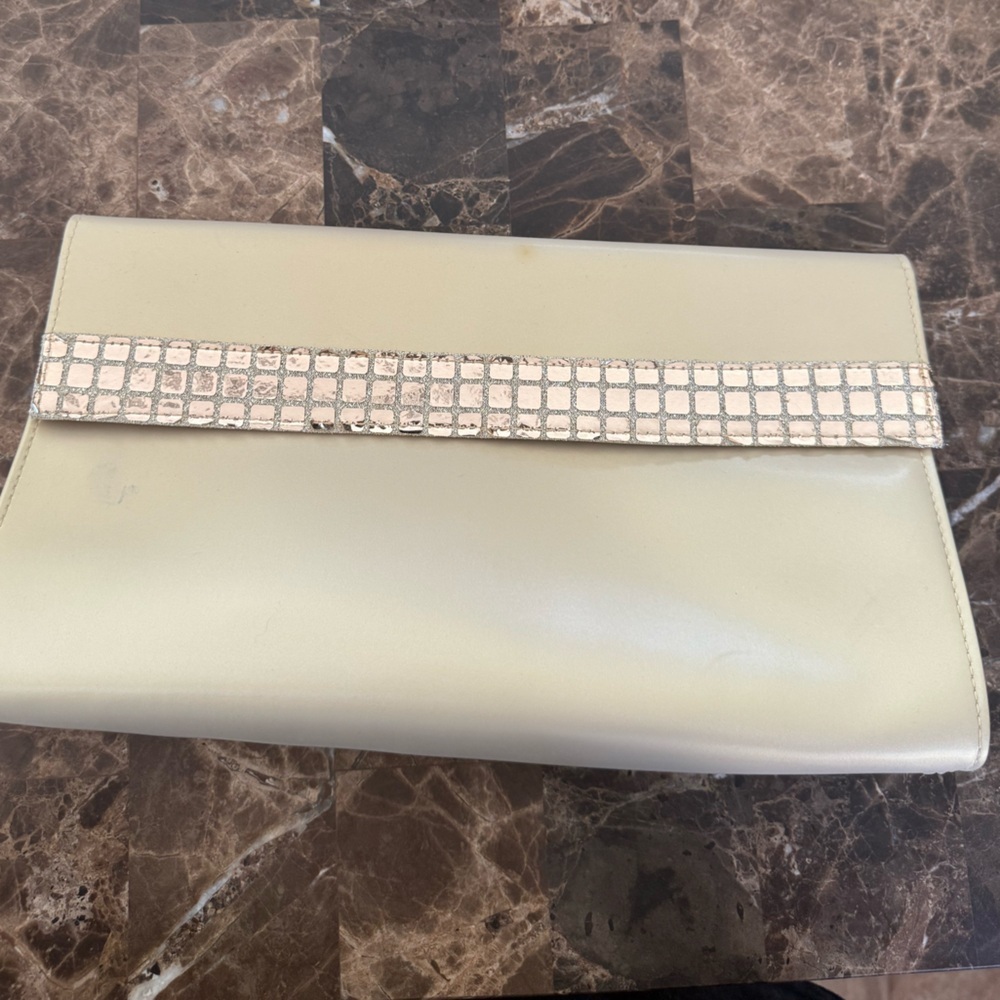 Elegant Christian Dior Partums Trousse Gold Clutch #2